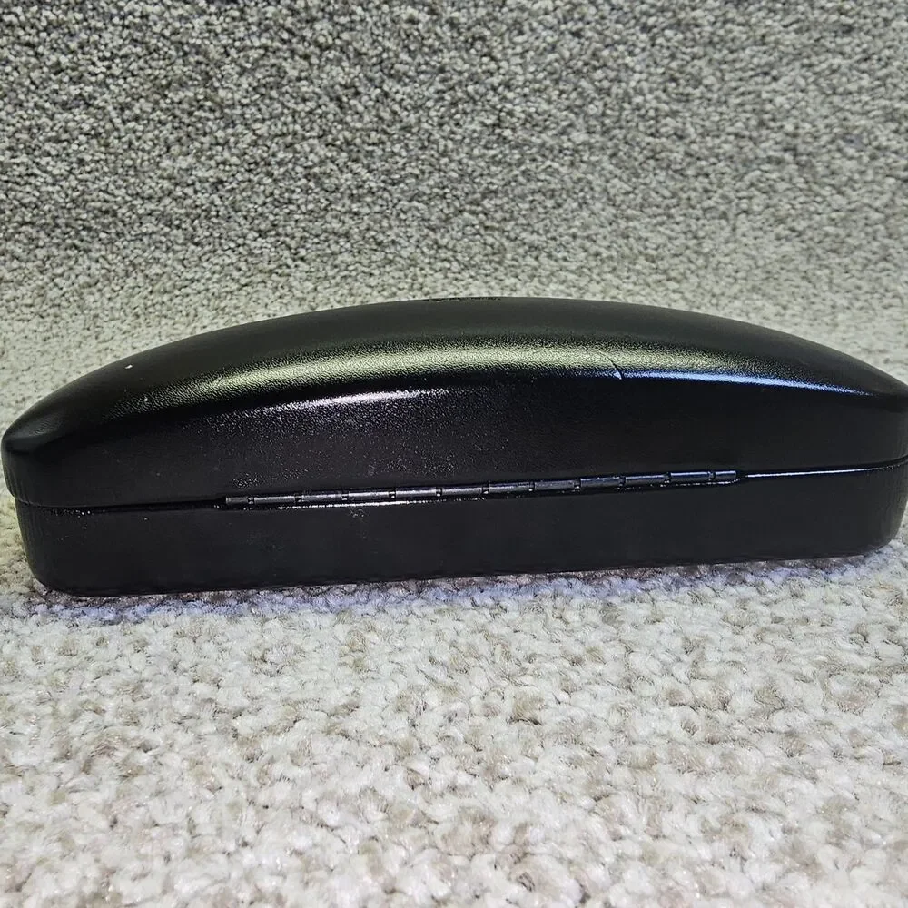 COACH New York Gloss‎ Black Sunglasses Clamshell HARD CASE ONLY - Large